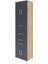 Hyperion Dolap 2 Raflı 4 Çekmeceli 4 Kapaklı 60X44X243 Çam-Antrasit 3