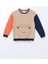 Yeni Sezon Bisiklet Yaka Baskılı Erkek Çocuk Sweatshirt 3