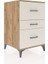 Kronos Komodin 3 Çekmeceli 60X59X96 Çam-Aytaşı 2