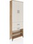 Arges Dolap 5 Raflı 2 Çekmeceli 2 Kapaklı 88X30X243 Çam-Aytaşı 2