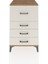 Kronos Komodin 4 Çekmeceli 60X59X96 Çam-Aytaşı 1