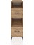 Kronos Dolap 2 Raflı 2 Çekmeceli 44X59X134 Çam-Çam 1