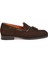 Brando Koyu Kahverengi Erkek Süet Loafer 1
