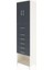 Hyperion Dolap 2 Raflı 6 Çekmeceli 2 Kapaklı 60X44X243 Aytaşı-Antrasit 3