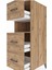 Kronos Dolap Tek Raflı 3 Çekmeceli 44X59X134 Çam-Çam 5