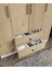 %100 Mdf 4 Kapaklı 2 Çekmeceli 12 Raflı Elbise Dolabı – Gardırop 182X140X52 cm Meşe Soft Beyaz – Animasyonlu / Moriva 6