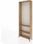 Arges Dolap 2 Raflı Tek Askılı 88X30X243 Çam-Çam 4