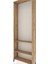 Arges Dolap 2 Raflı Tek Askılı 88X30X243 Çam-Çam 5
