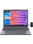 Ideapad Slim 3 15IRH10 Intel Core I5-13420H 24GB 512GB SSD 15.3" Wuxga IPS Windows 11 Home Dizüstü Bilgisayar - Lenovo Mouse WZ32 1