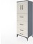 Hyperion Dolap 2 Raflı 4 Çekmeceli 2 Kapaklı 60X44X163 Antrasit-Aytaşı 3