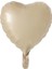 Bej Kalp Folyo Balon 18 Inç - 45 cm 2