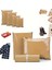 Kargo Poşeti, E Ticaret Poşeti, Paketleme Poşeti, Cepsiz Kargo Poşeti, Bej 25X35 (100 Adet) 2