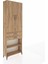 Arges Dolap 5 Raflı 2 Çekmeceli 2 Kapaklı 88X30X243 Çam-Çam 2