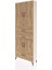 Arges Dolap 4 Raflı 3 Çekmeceli 4 Kapaklı 88X30X243 Aytaşı-Çam 3