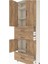 Arges Dolap 4 Raflı 3 Çekmeceli 4 Kapaklı 88X30X243 Aytaşı-Çam 5