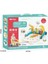 BIB6015 -Vardem Piyanolu 2 In 1 Bebek Yürüteci ve Tavşan Desenli Mavi Oyun Halısı 4
