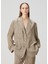 Bej Kareli Blazer 3