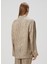 Bej Kareli Blazer 4