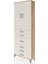 Arges Dolap 4 Raflı 4 Çekmeceli 2 Kapaklı 88X30X243 Çam-Aytaşı 3