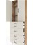 Arges Dolap 4 Raflı 4 Çekmeceli 2 Kapaklı 88X30X243 Çam-Aytaşı 5
