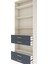 Arges Dolap 5 Raflı 4 Çekmeceli 88X30X243 Aytaşı-Antrasit 5