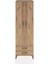 Hyperion Dolap 4 Raflı 2 Çekmeceli 2 Kapaklı 60X44X195 Çam-Çam 1