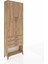 Arges Dolap 4 Raflı 3 Çekmeceli 2 Kapaklı 88X30X243 Çam-Çam 2