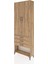 Arges Dolap 4 Raflı 3 Çekmeceli 2 Kapaklı 88X30X243 Çam-Çam 3