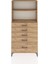 Arges Dolap 2 Raflı 5 Çekmeceli 88X30X182 Çam-Çam 1