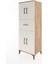 Hyperion Dolap 3 Raflı Tek Çekmeceli 4 Kapaklı 60X44X163 Çam-Aytaşı 3