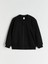 Yeni Sezon Kolej Yaka Uzun Kollu Basic Erkek Çocuk Fermuarlı Sweatshirt 1