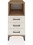 Kronos Komodin Tek Raflı 3 Çekmeceli 44X59X96 Çam-Aytaşı 1