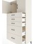 Hyperion Dolap Tek Raflı 5 Çekmeceli 2 Kapaklı 88X44X182 Aytaşı-Aytaşı 5