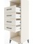 Hyperion Dolap Tek Raflı 4 Çekmeceli 44X44X134 Aytaşı-Aytaşı 5