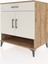 Kronos Şifonyer 2 Raflı Tek Çekmeceli 2 Kapaklı 88X59X96 Çam-Aytaşı 3