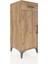 Hyperion Komodin Tek Raflı Tek Çekmeceli Tek Kapaklı 44X44X106 Çam-Çam 2