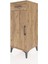 Hyperion Komodin Tek Raflı Tek Çekmeceli Tek Kapaklı 44X44X106 Çam-Çam 3