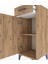 Hyperion Komodin Tek Raflı Tek Çekmeceli Tek Kapaklı 44X44X106 Çam-Çam 5