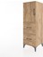 Hyperion Dolap 2 Raflı 2 Çekmeceli Tek Kapaklı 44X44X134 Çam-Çam 3