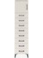 Arges Dolap Tek Raflı 8 Çekmeceli Tek Kapaklı 44X30X182 Aytaşı-Aytaşı 1