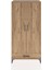Hyperion Dolap 2 Raflı Tek Çekmeceli Tek Askılı 88X44X182 Çam-Çam 1