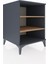 Kronos Komodin 2 Raflı 60X59X80 Antrasit-Çam 2