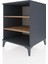 Kronos Komodin 2 Raflı 60X59X80 Antrasit-Çam 3