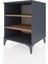 Kronos Komodin 2 Raflı 60X59X80 Antrasit-Çam 4