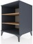 Kronos Komodin 2 Raflı 60X59X80 Antrasit-Çam 5