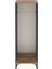 Arges Dolap Tek Askılı 44X30X134 Antrasit-Çam 1
