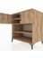 Kronos Şifonyer 3 Raflı 2 Kapaklı 88X59X96 Çam-Çam 5