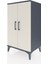 Hyperion Komodin 2 Kapaklı 60X44X106 Antrasit-Aytaşı 3