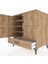 Kronos Şifonyer 4 Raflı Tek Çekmeceli 4 Kapaklı 88X59X96 Çam-Çam 5