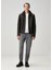 Gri Yıkamalı Tapered Fit Jean Pantolon 1